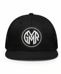 Black GYMR cap with a logo on a white background