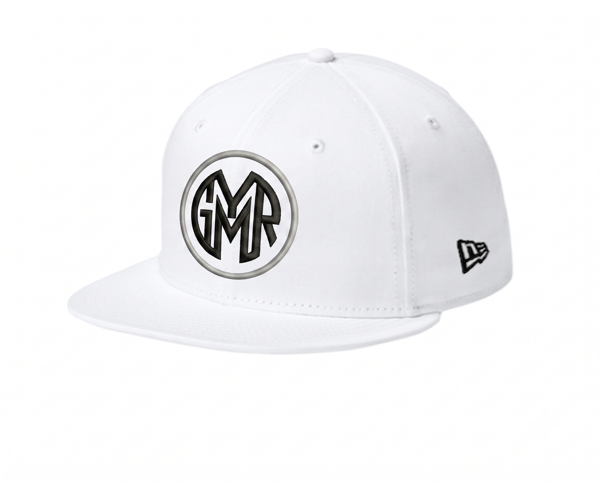 GYMR (Get Your Mind Right) White New Era Youth Flat Bill Snapback Cap