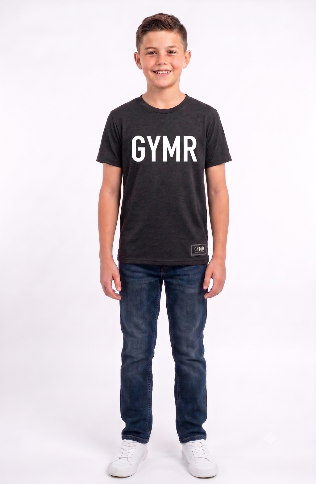 GYMR (Get Your Mind Right) Classic Tee (Youth Boy) – Black