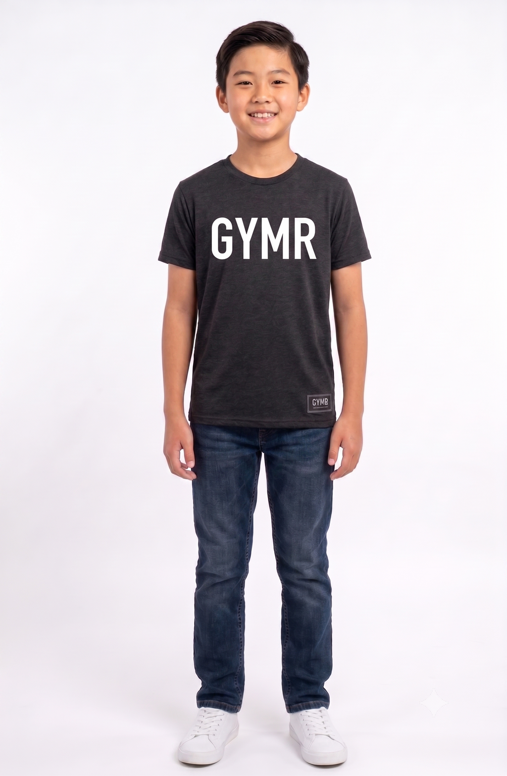 GYMR (Get Your Mind Right) Classic Tee (Youth Boy) – Black